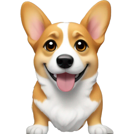 corgi on eiffel tower  emoji