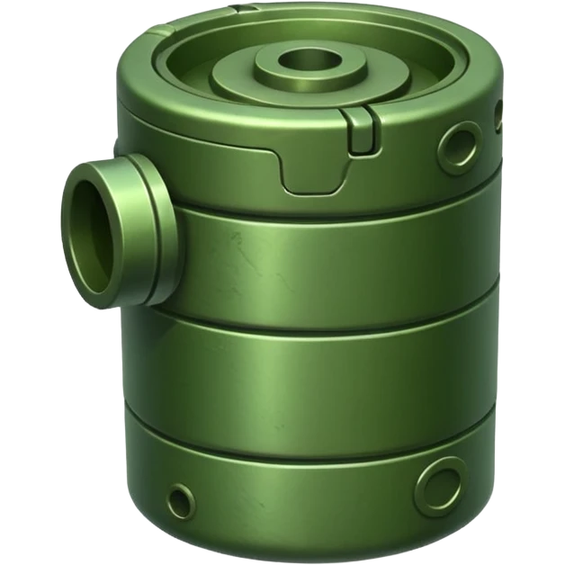 green military mine emoji
