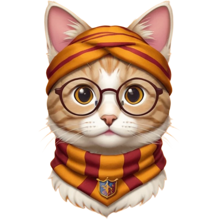 Harry Potter cat version  emoji