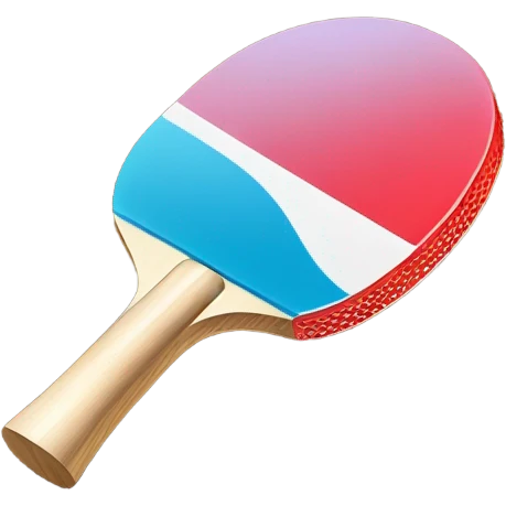 table tennis paddle emoji
