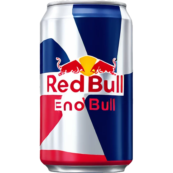 Red Bull energy drink can  emoji