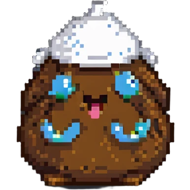 frowning poop emoji