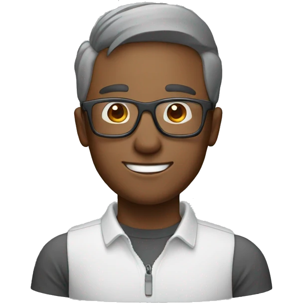 man with rectangular glasses wearing a grey flat bill and loves coke emoji