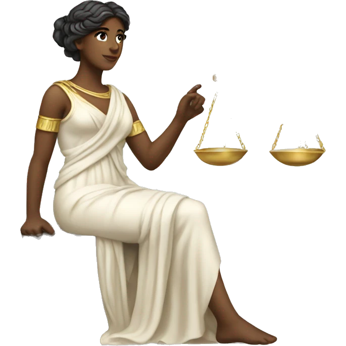 Themis Greek goddess  emoji