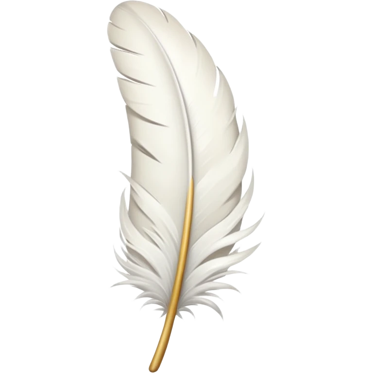 white feather emoji