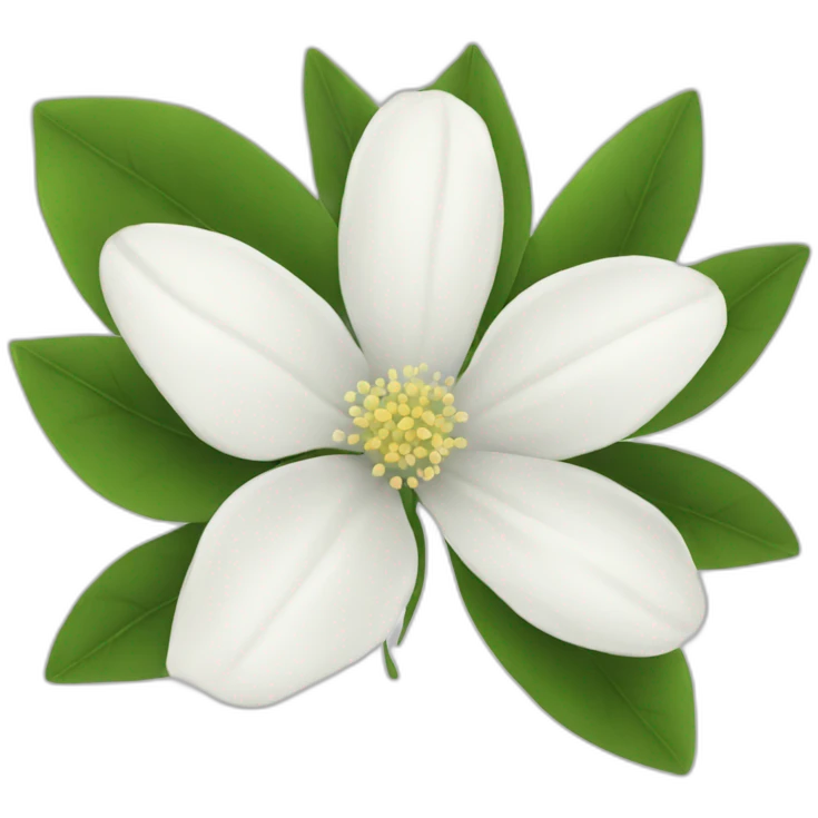white-flower emoji