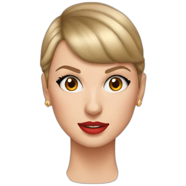Taylor swift bald emoji