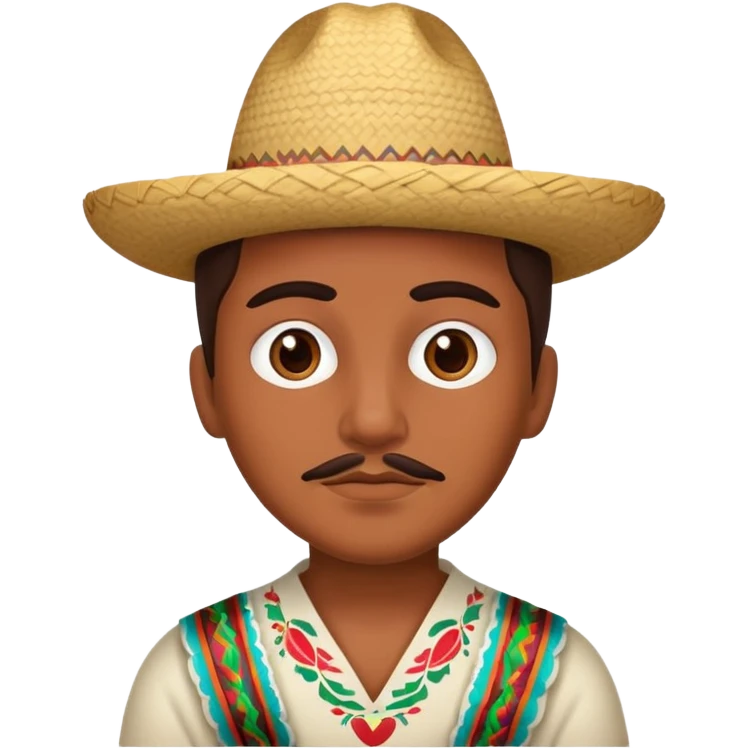 Fat mexican emoji