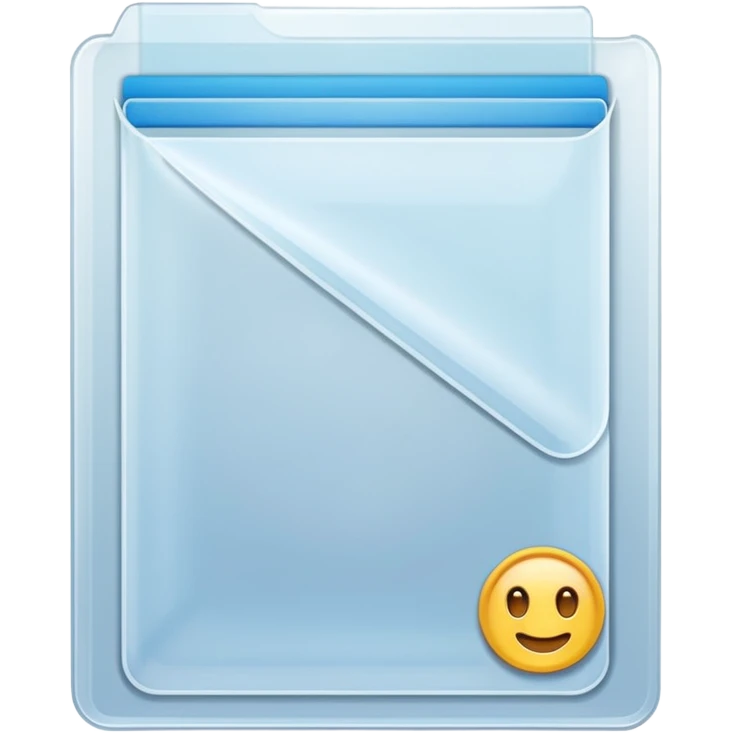 Punched pockets for documents  emoji