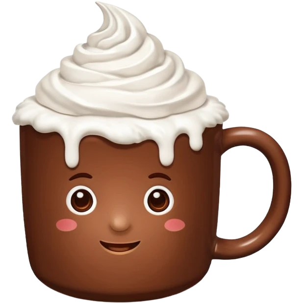 hot chocolate mug emoji