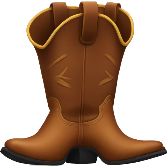 Cowboy boots emoji