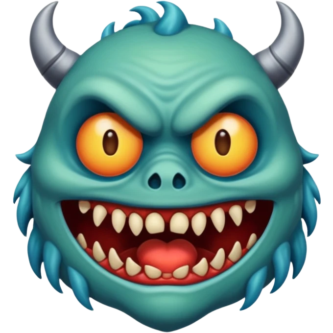 Scary emoji