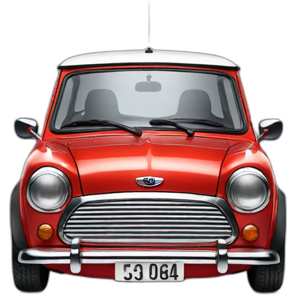 classic mini cooper emoji