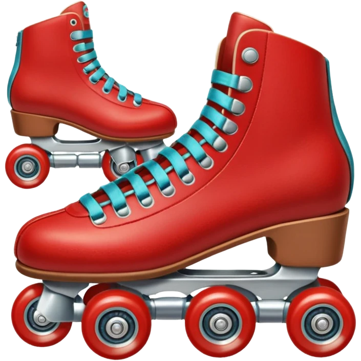 Roller Skates - red emoji
