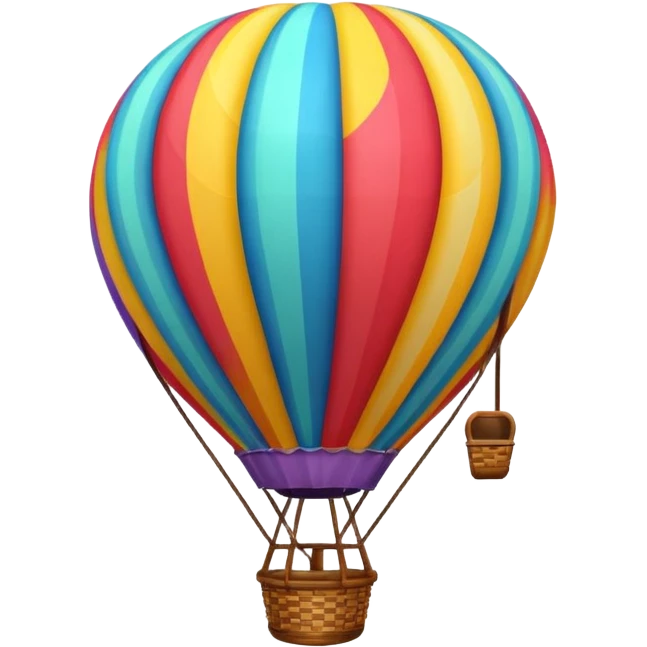 Hot air balloon emoji