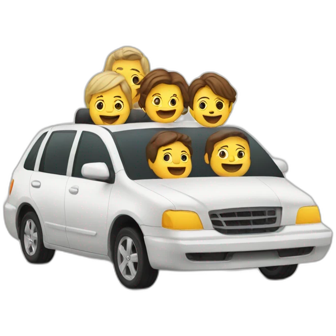 carpooling emoji