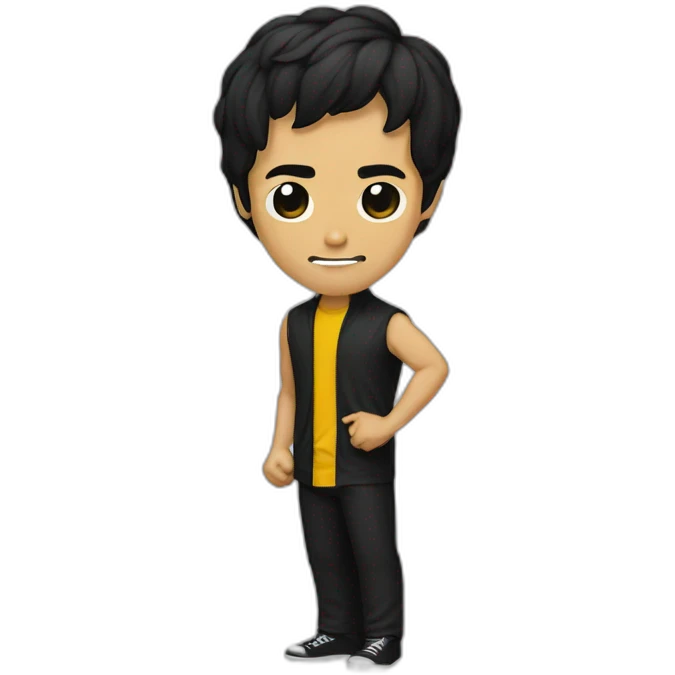 bruce lee pee emoji