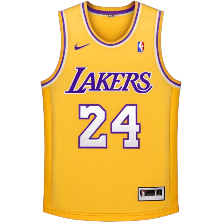 los angeles lakers jersey emoji