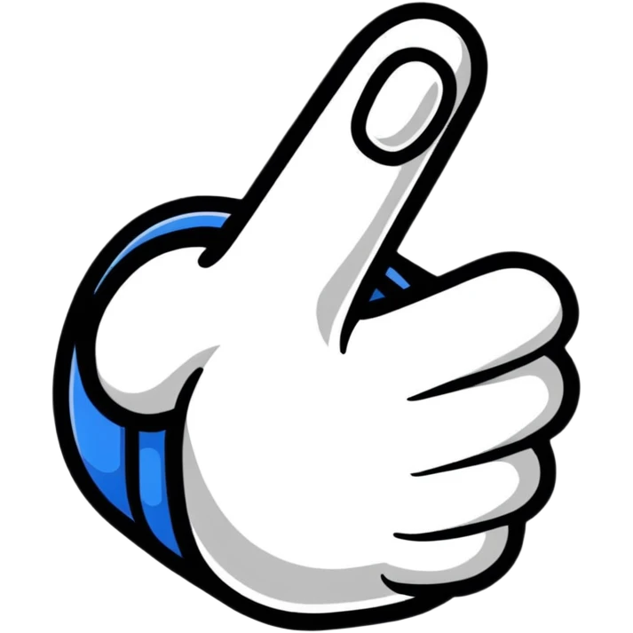 thumbs up like button social media emoji