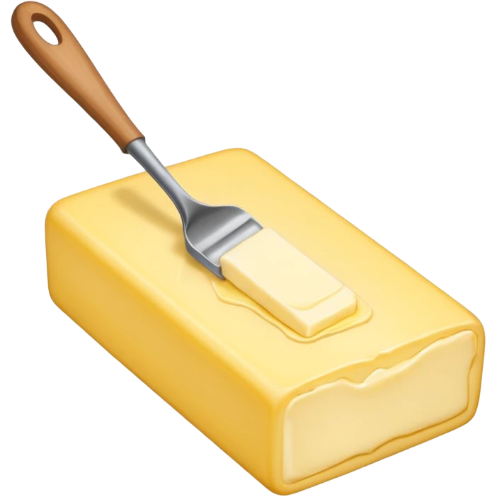 create a butter emoji