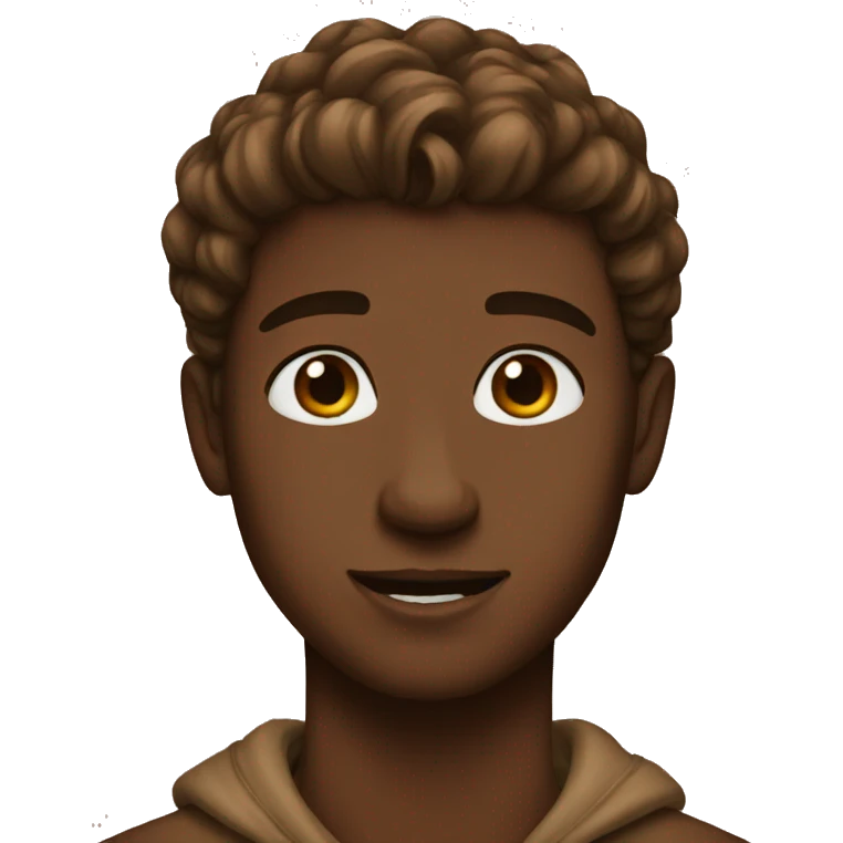 Brown aesthetic emoji