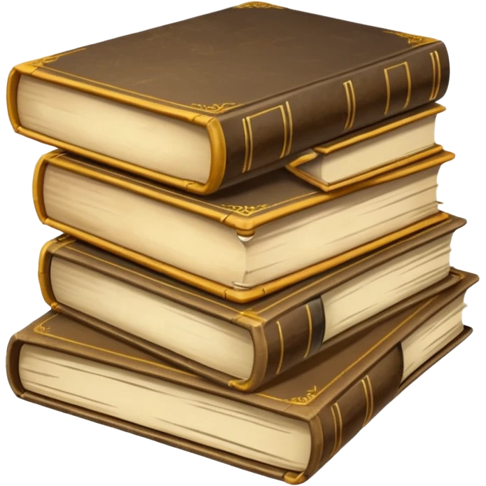 bunch of dirty old books emoji