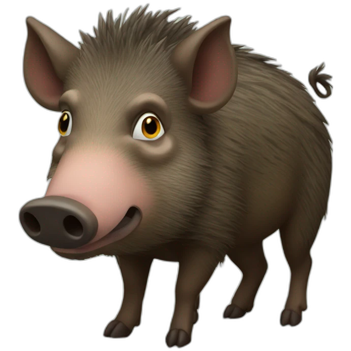 wild boar emoji