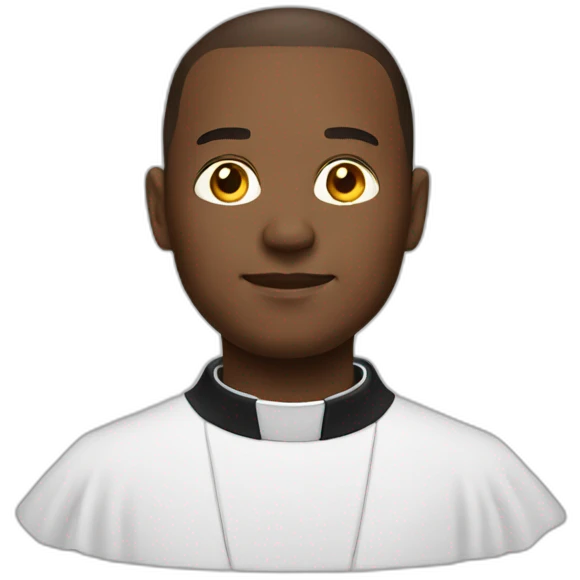priest with cassock emoji