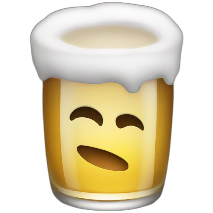 Today with a beer emoji