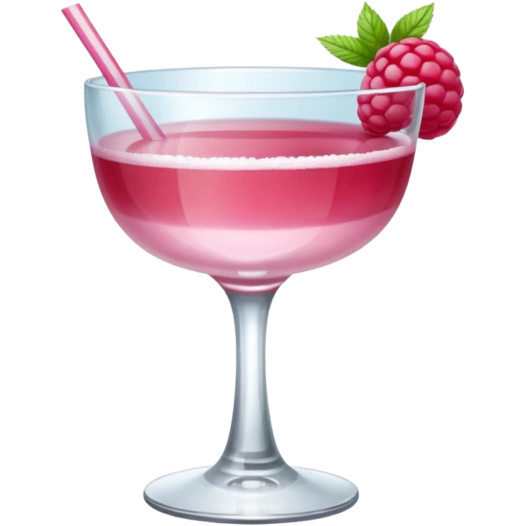 light pink cocktail emoji