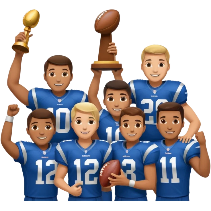 Parkland raiders wining a super bowl emoji