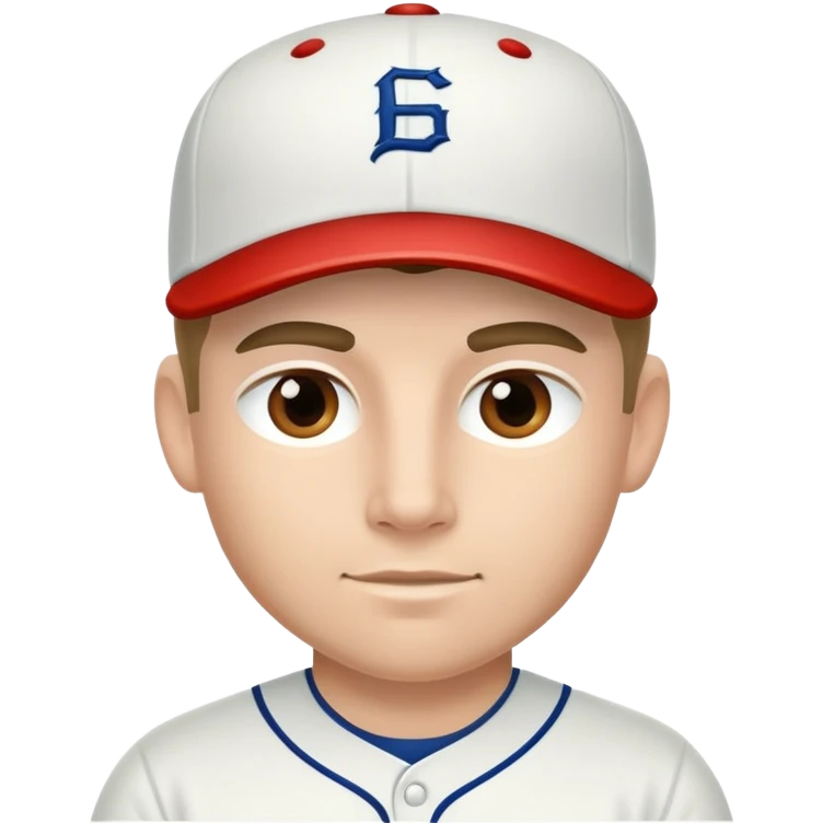 Baseball player emoji