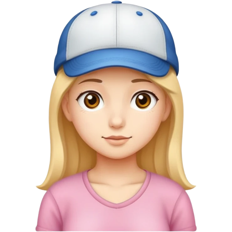 6 breast size of a 15 year old girl in a cap and  emoji