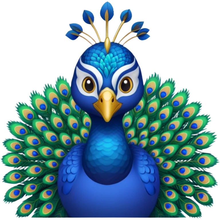 Peacock with t shirt   emoji