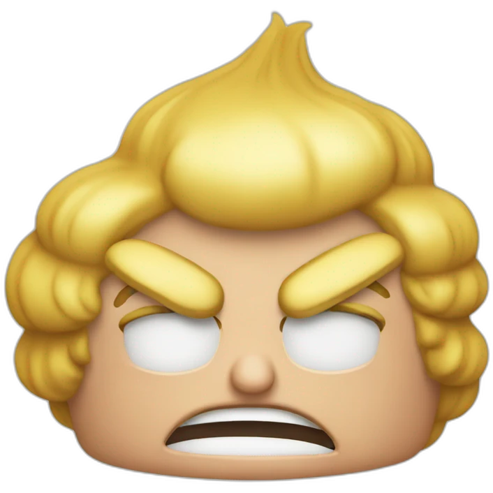 trump farting emoji