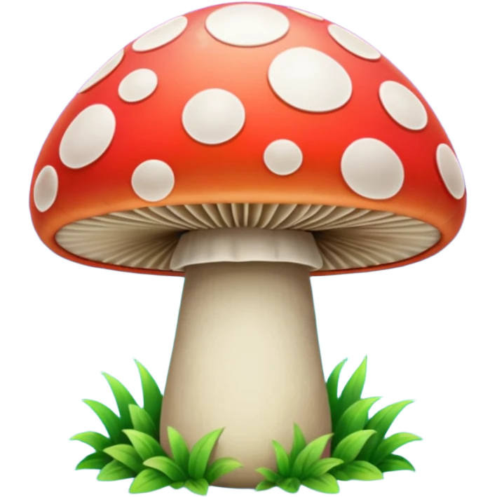  psychedelic party mushroom  emoji