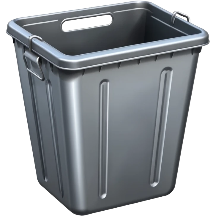 dustbin open from top emoji