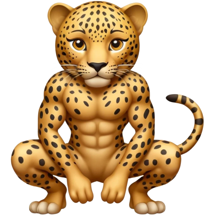  Volpe animale in questa posizione 🐆 emoji