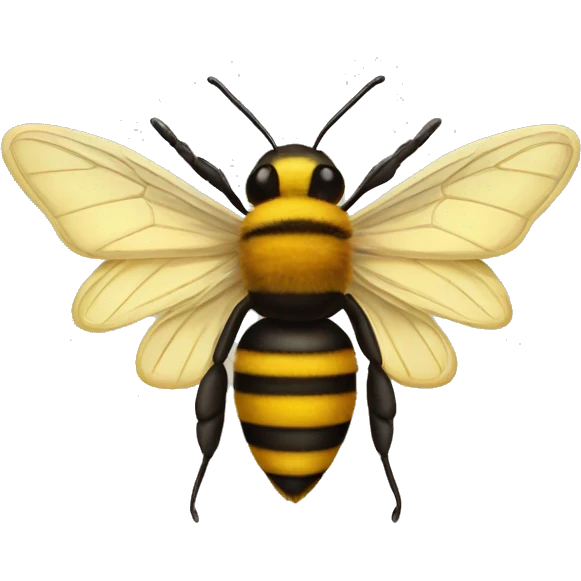 Butterfly bee emoji