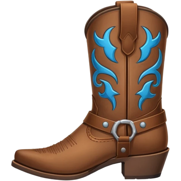 Western boots emoji