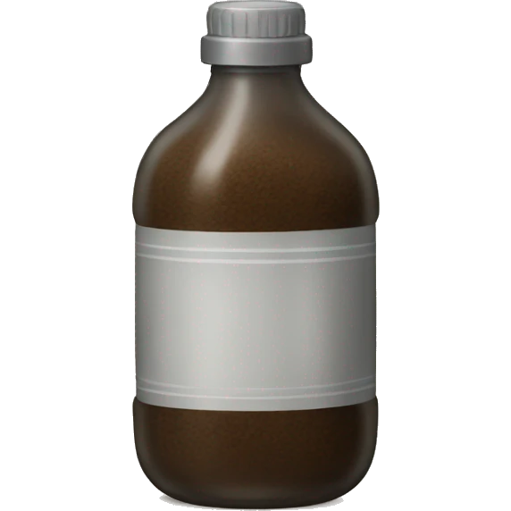 Bottle ground emoji