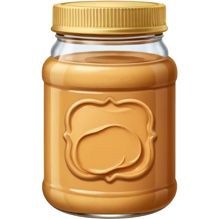 peanut butter jar without logo emoji