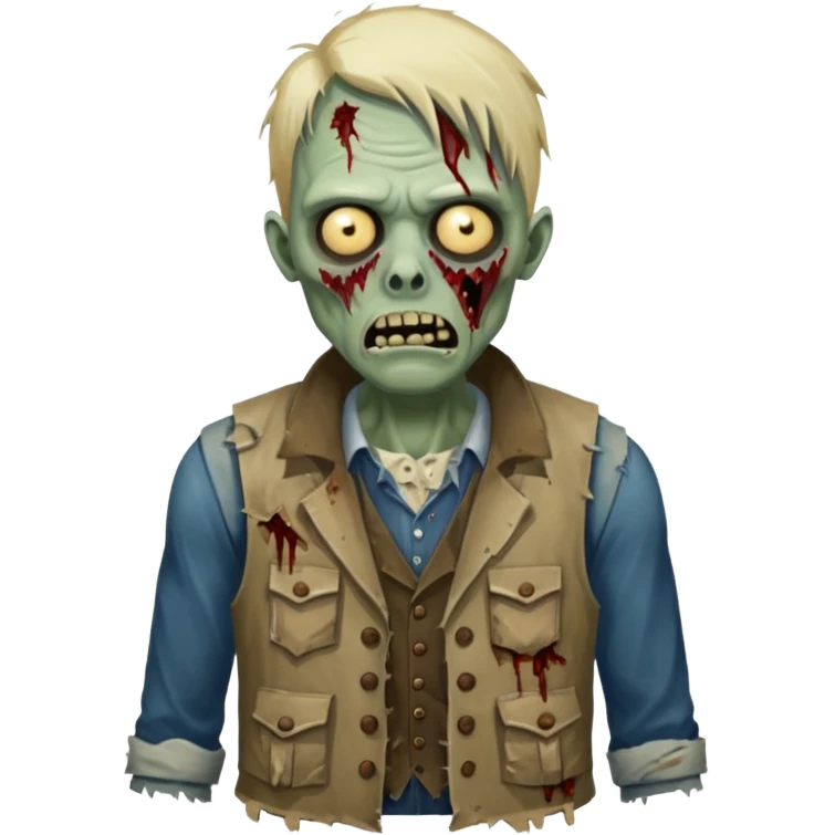 zombie in vests emoji