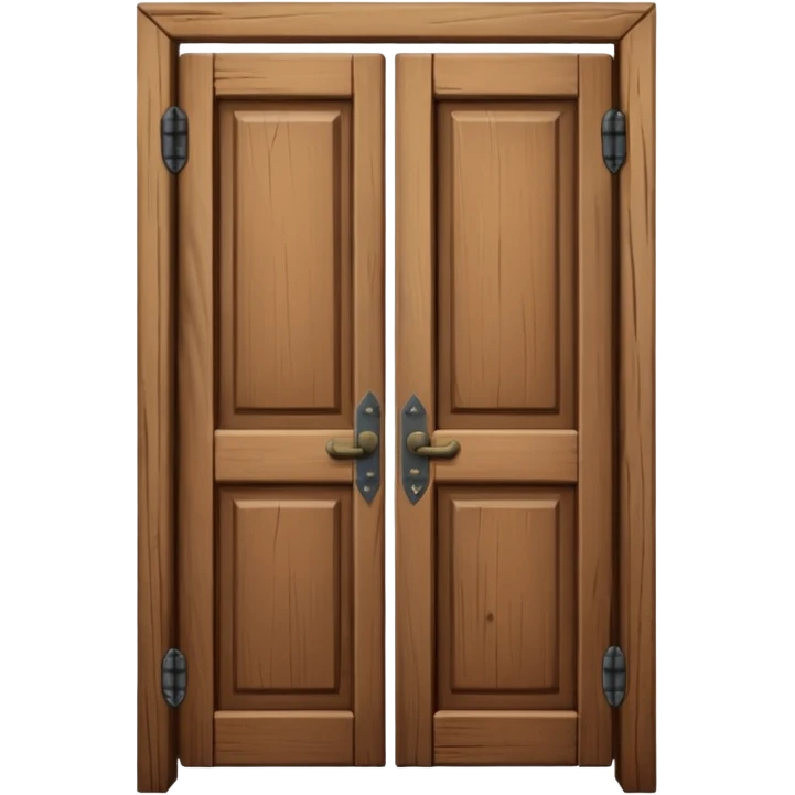 opened door from side emoji