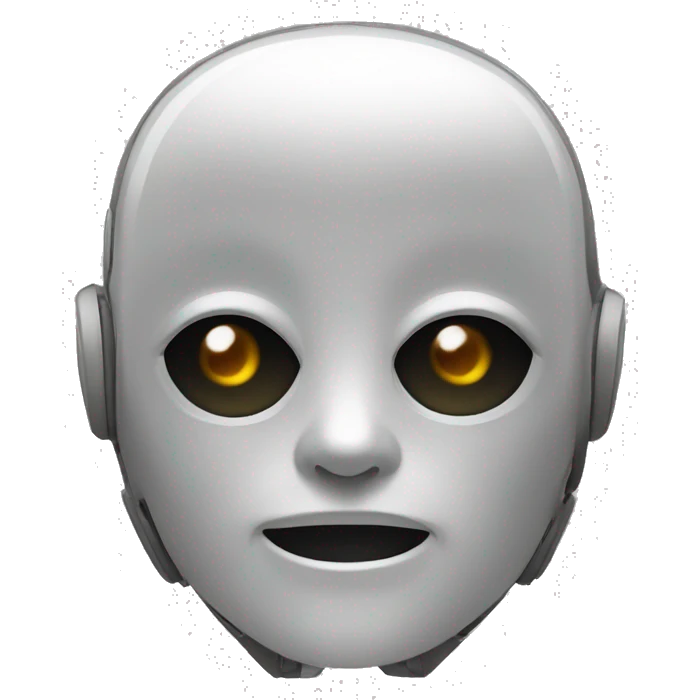 Nanxing robot style inscription in english emoji
