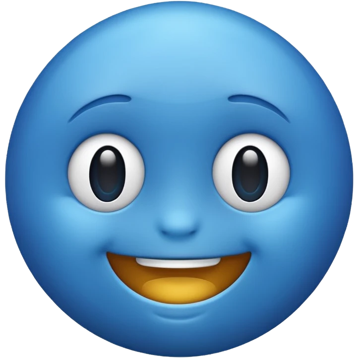 blue emoji emoji