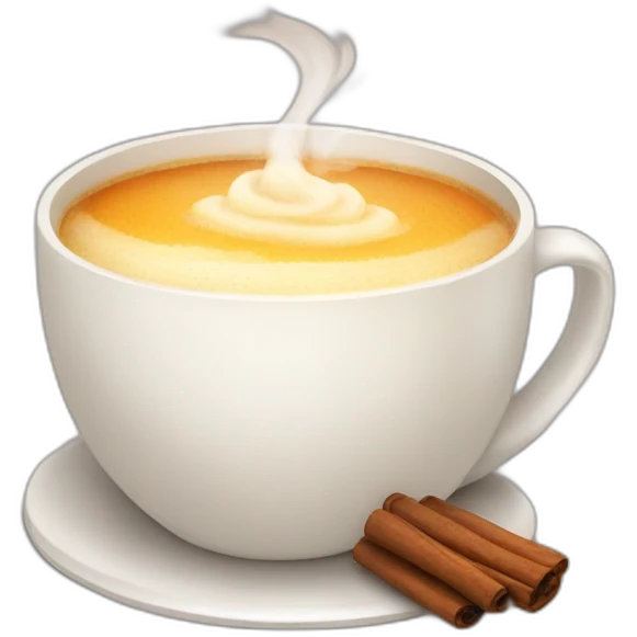 Cosy hot drink emoji