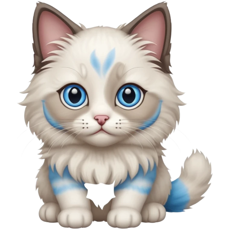 ragdoll kitten emoji