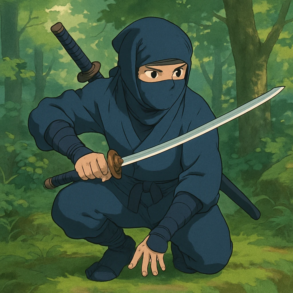 ninja sword emoji