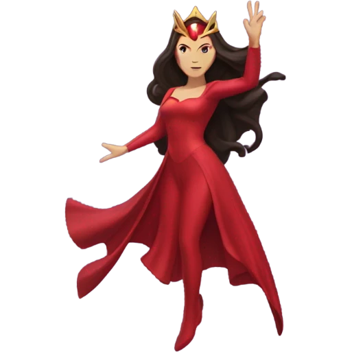 The scarlet Witch emoji
